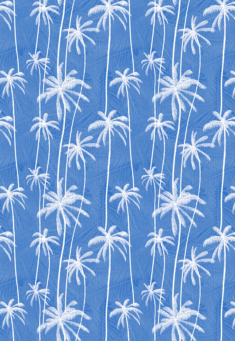 Papier peint panoramique Palm Jeans