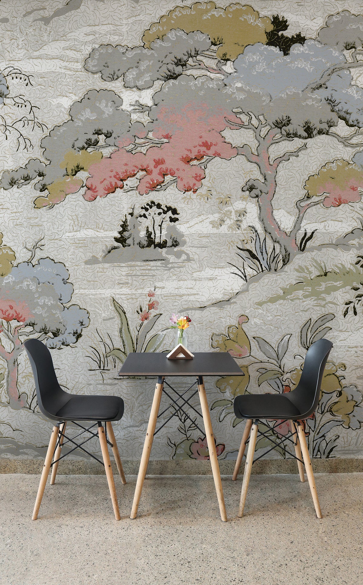 Papier peint panoramique Chinoiserie