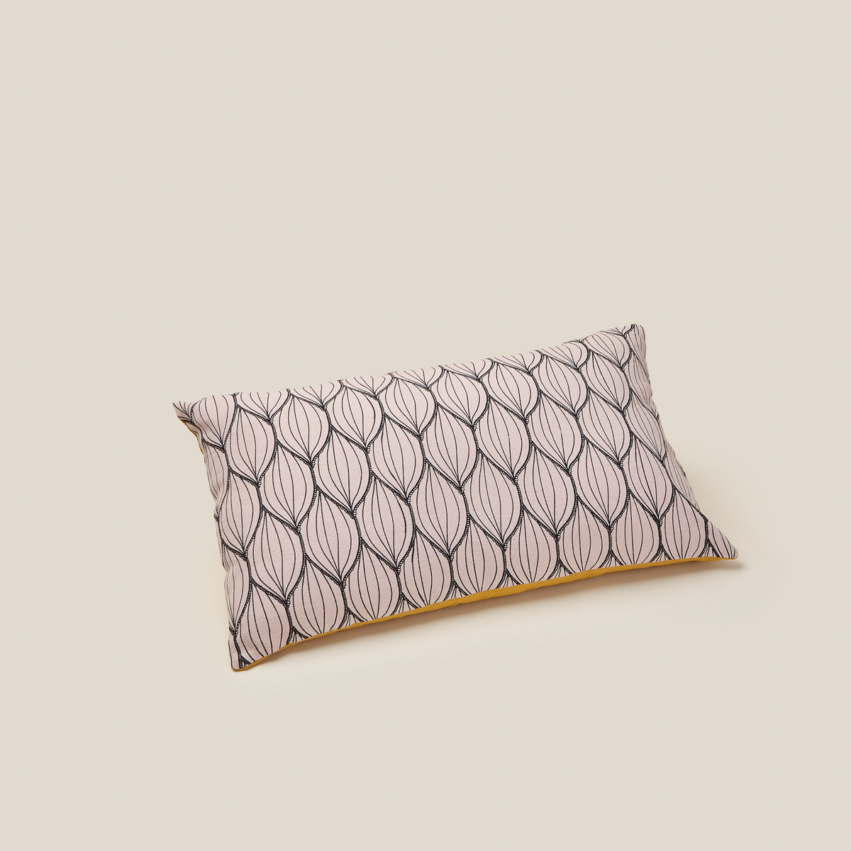 Housse de coussin rectangle - 38 rose