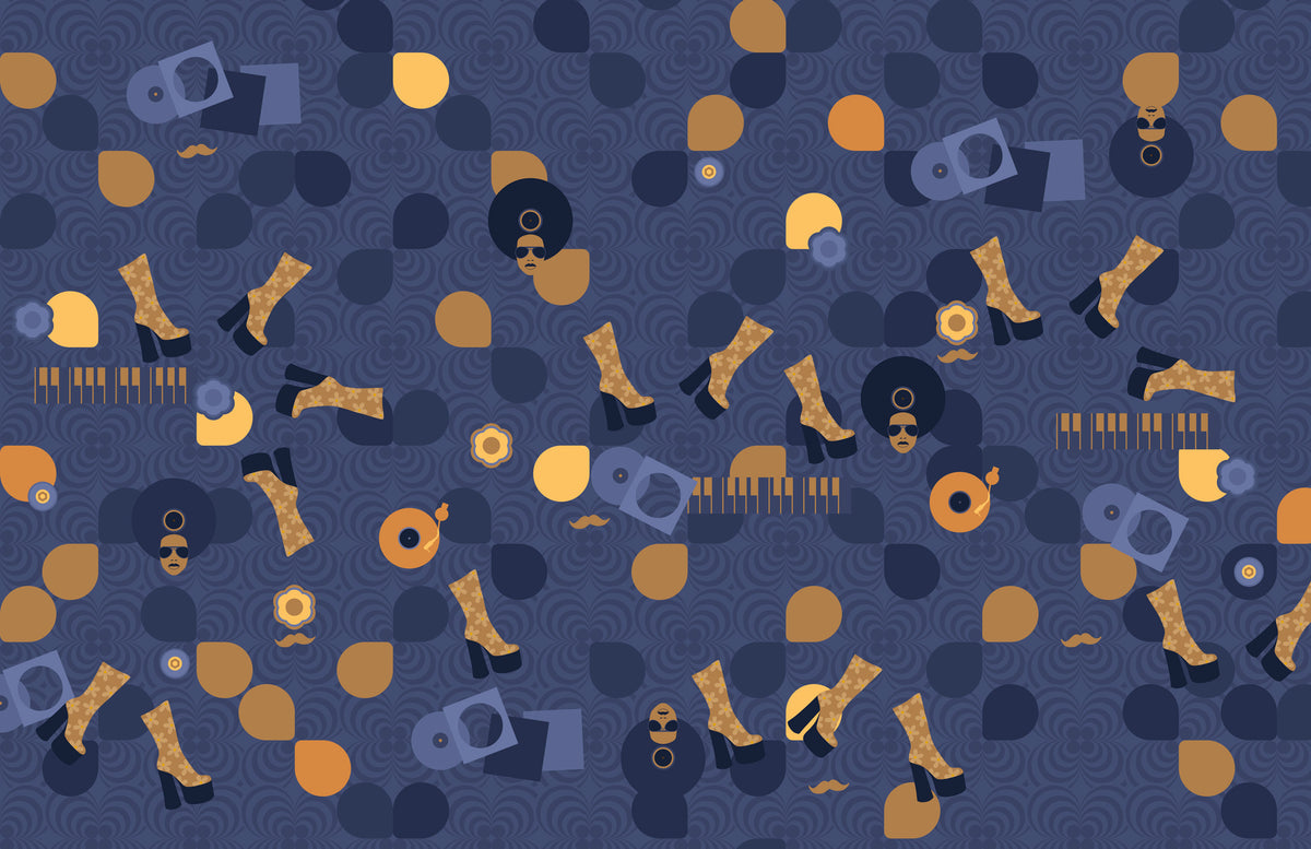 Papier peint panoramique Studio 54 - Night Fever