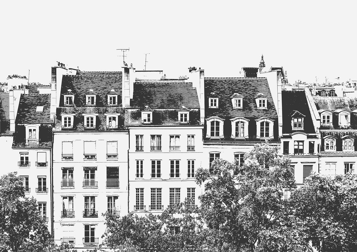 Papier peint panoramique Grands Boulevards
