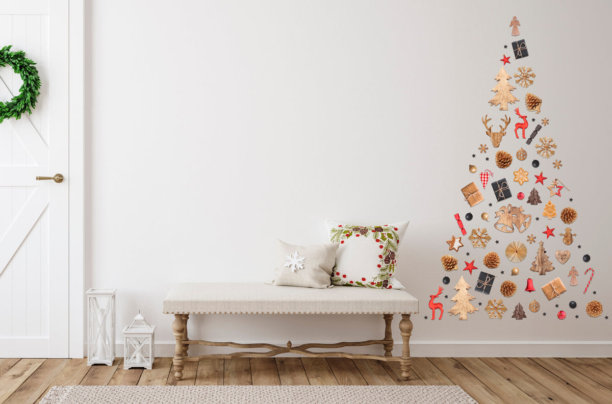 Adhesive Christmas Tree - Ninon's Christmas Tree 01 